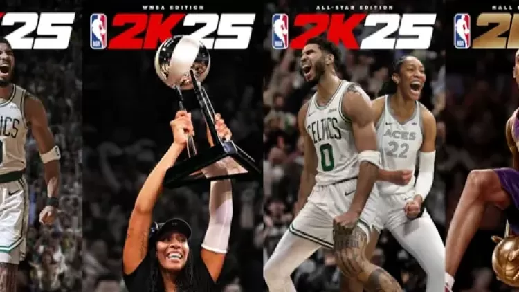 NBA 2K25 se presenta por todo lo alto con nuevas portadas e informacion
