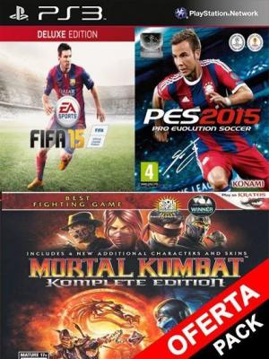 Fifa 15 Mas Pes 15 Mas Mortal Kombat Komplete Edition