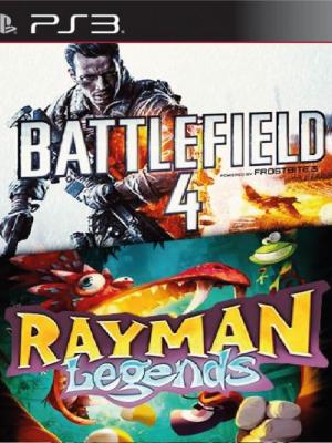 2 JUEGOS EN 1 BATTLEFIELD 4 mas RAYMAN LEGENDS